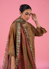 Sana Safinaz Classics Lawn - Unstitched 3 Piece Suit - SS25CV2-06 - Summer Collection 2025