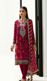 Sana Safinaz Classics Lawn - Unstitched 3 Piece Suit - SS25CV2-07 - Summer Collection 2025