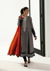 Sana Safinaz Classics Lawn - Unstitched 3 Piece Suit - SS25CV2-10 - Summer Collection 2025