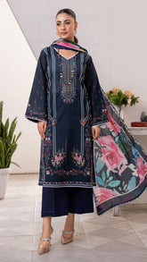 Motifz Classic Lawn - Unstitched 3 Piece Suit - MCV3-25-D02 - Summer Collection 2025