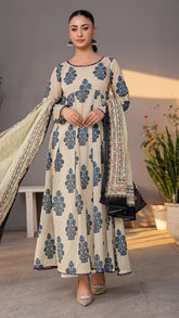 Motifz Classic Lawn - Unstitched 3 Piece Suit - MCV3-25-D04 - Summer Collection 2025