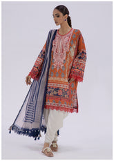 Sana Safinaz Classics Lawn - Unstitched 3 Piece Suit - SS25CV2-03 - Summer Collection 2025