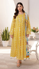 Motifz Classic Lawn - Unstitched 3 Piece Suit - MCV3-25-D06 - Summer Collection 2025