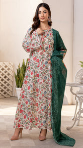 Motifz Classic Lawn - Unstitched 3 Piece Suit - MCV3-25-D08 - Summer Collection 2025