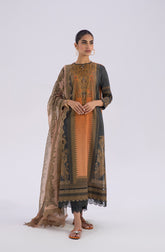 Sana Safinaz Classics Lawn - Unstitched 3 Piece Suit - SS25CV2-04 - Summer Collection 2025