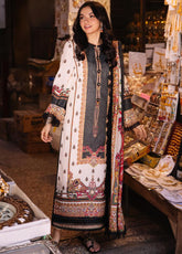 Asim Jofa Lawn - Unstitched 3 Piece Suit - AJBB-01 - Summer Collection 2025