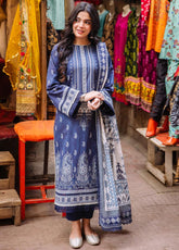 Asim Jofa Lawn - Unstitched 3 Piece Suit - AJBB-04 - Summer Collection 2025