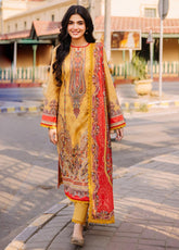 Asim Jofa Lawn - Unstitched 3 Piece Suit - AJBB-08 - Summer Collection 2025
