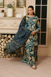 Feathers Dewdrop Lawn- Unstitched 3 Piece Suit - FT-460-UNS - Summer Collection 2025
