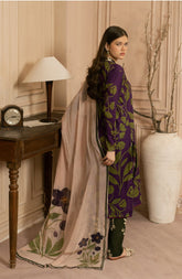 Feathers Dewdrop Lawn- Unstitched 3 Piece Suit - FT-447-UNS - Summer Collection 2025