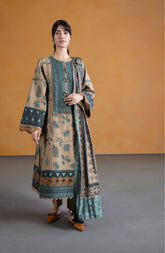 Sapphire Lawn- Unstitched 3 Piece Suit - U3-CL22V9-3WS - Summer Collection 2025