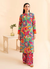Binaas Abnoor Lawn- Unstitched 2 Piece Suit - BN-ABN2P2502 - Summer Collection 2025