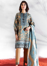 Sapphire Lawn - Unstitched 3 Piece Suit - PDAY22V128WS - Summer Collection 2025