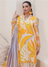 Naqsh Luxury Lawn- Unstitched 3 Piece Suit - NL-00129 - Summer Glow2 Collection 2025