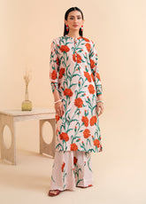 Binaas Abnoor Lawn- Unstitched 2 Piece Suit - BN-ABN2P2505 - Summer Collection 2025