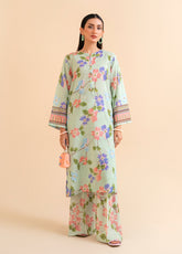 Binaas Abnoor Lawn- Unstitched 2 Piece Suit - BN-ABN2P25012 - Summer Collection 2025