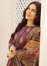 Nishat Lawn - Unstitched 3 Piece Suit - 42201250-R - Summer Collection 2025