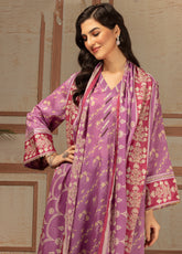 Nishat Lawn - Unstitched 3 Piece Suit - 42201284-R - Summer Collection 2025