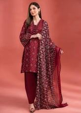 Nishat Lawn - Unstitched 3 Piece Suit - 42201569-R - Summer Collection 2025