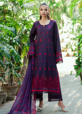 Regalia Gulkari Chikankari Lawn – Unstitched 3 Piece Suit – GC-LIA – Summer Collection 2025