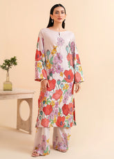 Binaas Abnoor Lawn- Unstitched 2 Piece Suit - BN-ABN2P2509 - Summer Collection 2025