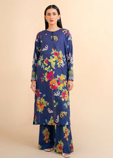 Binaas Abnoor Lawn- Unstitched 2 Piece Suit - BN-ABN2P25011 - Summer Collection 2025