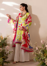 Naqsh Luxury Lawn- Unstitched 3 Piece Suit - NL-00121 - Summer Glow2 Collection 2025
