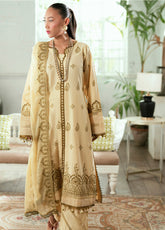 Regalia Gulkari Chikankari Lawn – Unstitched 3 Piece Suit – GC-AZURE – Summer Collection 2025