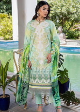 Dastoor Premium Lawn - Unstitched 3 Piece Suit - VOL-13 - PF062528 - Summer Collection 2025