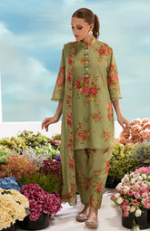 Sana Safinaz Classics Lawn- Unstitched 3 Piece Suit - SS25CV1-04- Summer Collection 2025