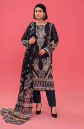 Moco Print Lawn- Unstitched 3 Piece Suit - MOCO1 - Summer Collection 2025