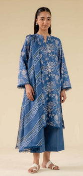 Beyond East Beena Lawn- Unstitched 3 Piece Suit - WUE-154532 - Summer Collection 2025