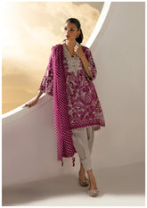 Sana Safinaz Classics Lawn- Unstitched 3 Piece Suit - SS25CV1-07- Summer Collection 2025