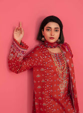 Moco Print Lawn- Unstitched 3 Piece Suit - MOCO3 - Summer Collection 2025