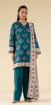 Beyond East Beena Lawn- Unstitched 3 Piece Suit - WUE-154540 - Summer Collection 2025