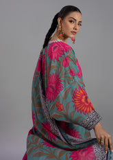 Sana Safinaz Classics Lawn- Unstitched 3 Piece Suit - SS25CV1-01 - Summer Collection 2025