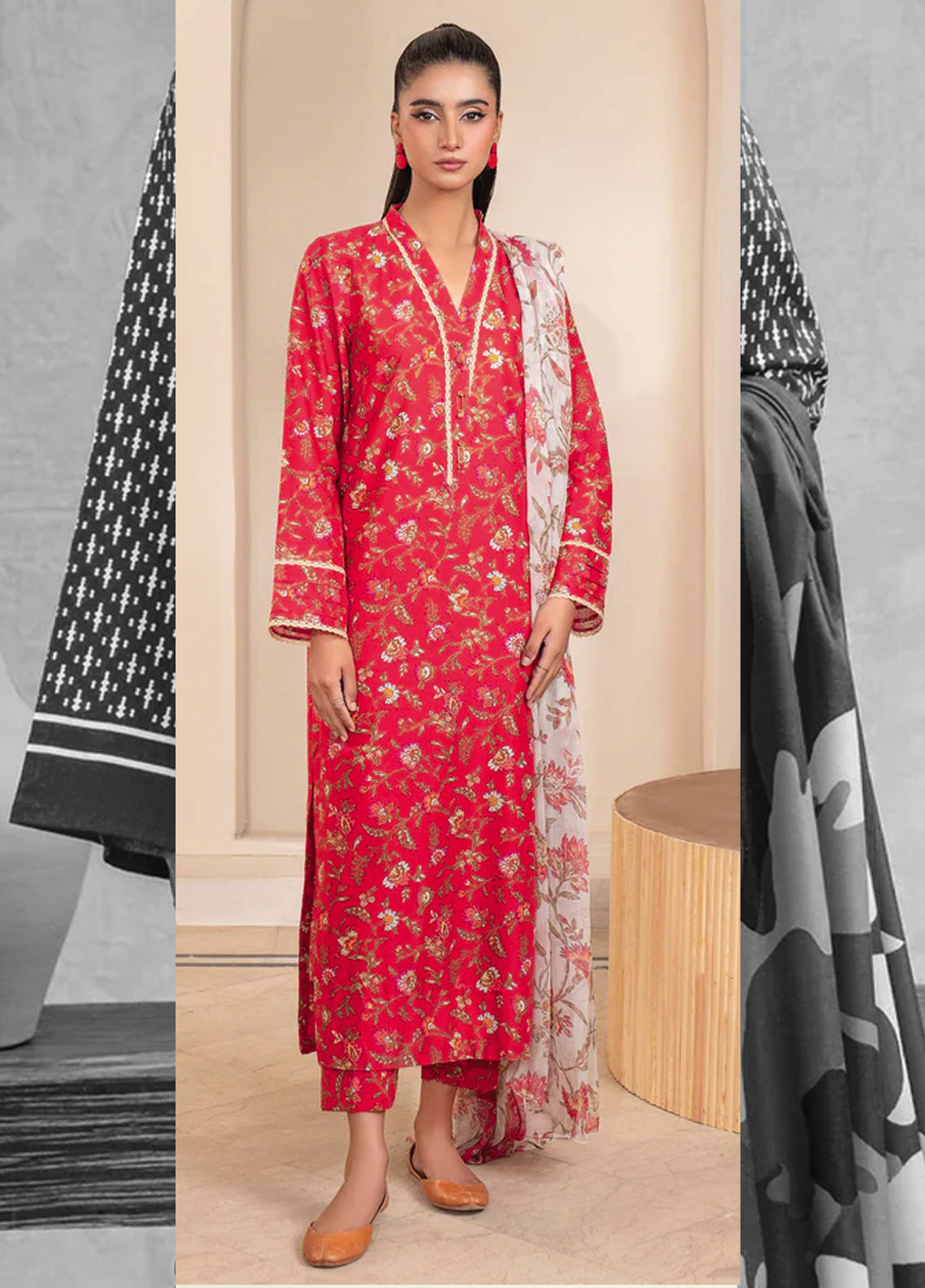 Lime Light - Unstitched 3 Piece Suit - U2502 - Summer Collection 2025