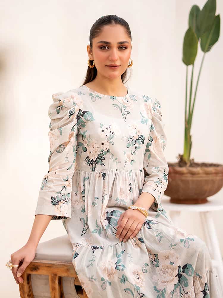 Binaas Nihsa Lawn- Unstitched 2 Piece Suit - BN-NSH2P2501-09 - Summer Collection 2025