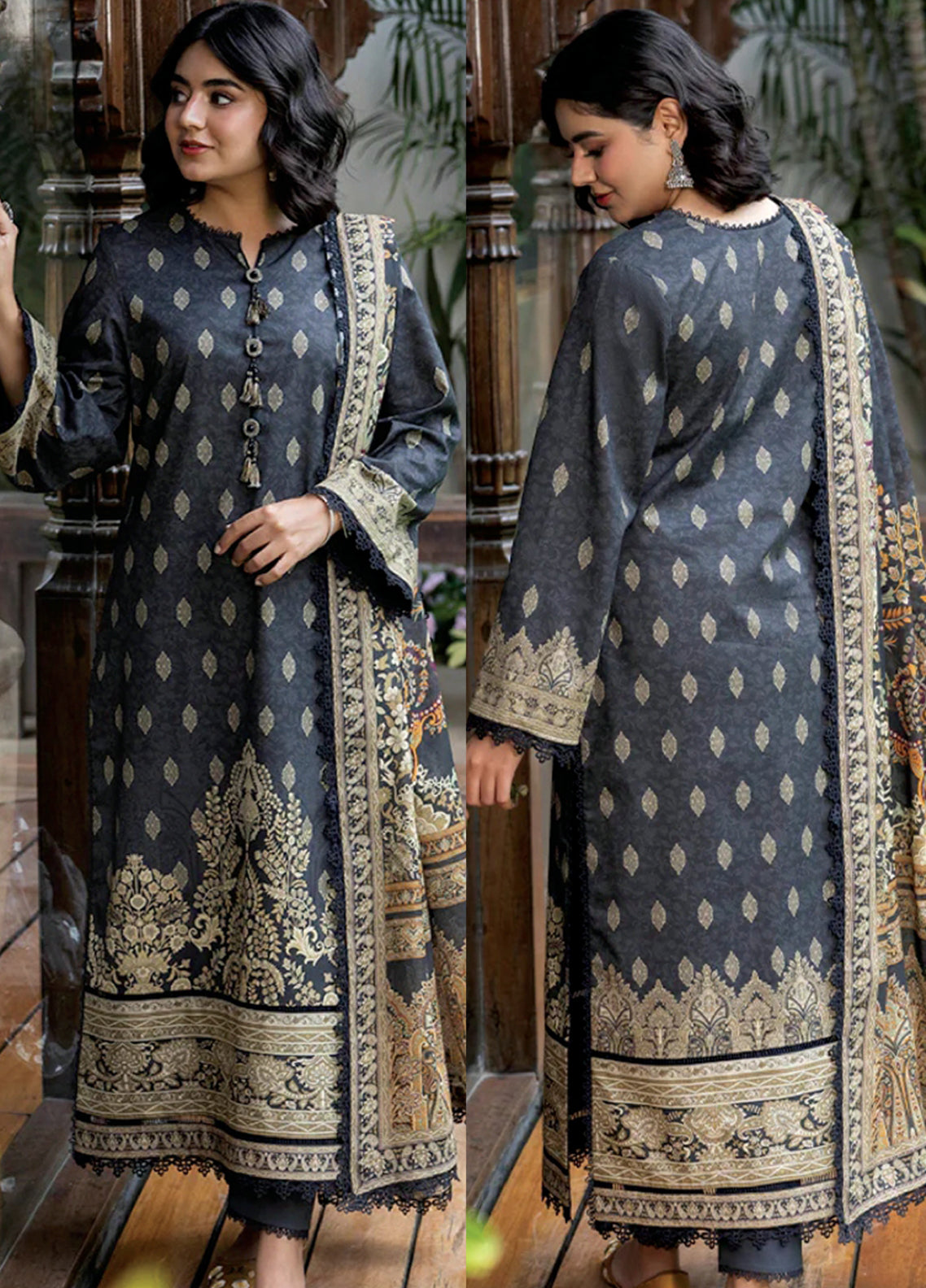 Asim Jofa Lawn - Unstitched 3 Piece Suit - AJGB-20 - Summer Collection 2026