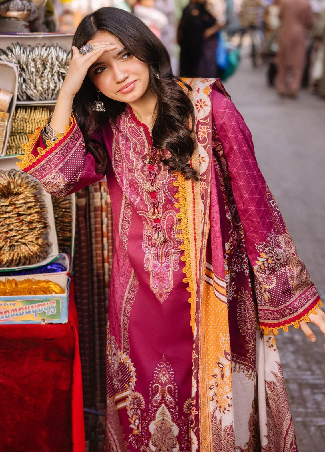 Asim Jofa Lawn - Unstitched 3 Piece Suit - AJBB-10 - Summer Collection 2025