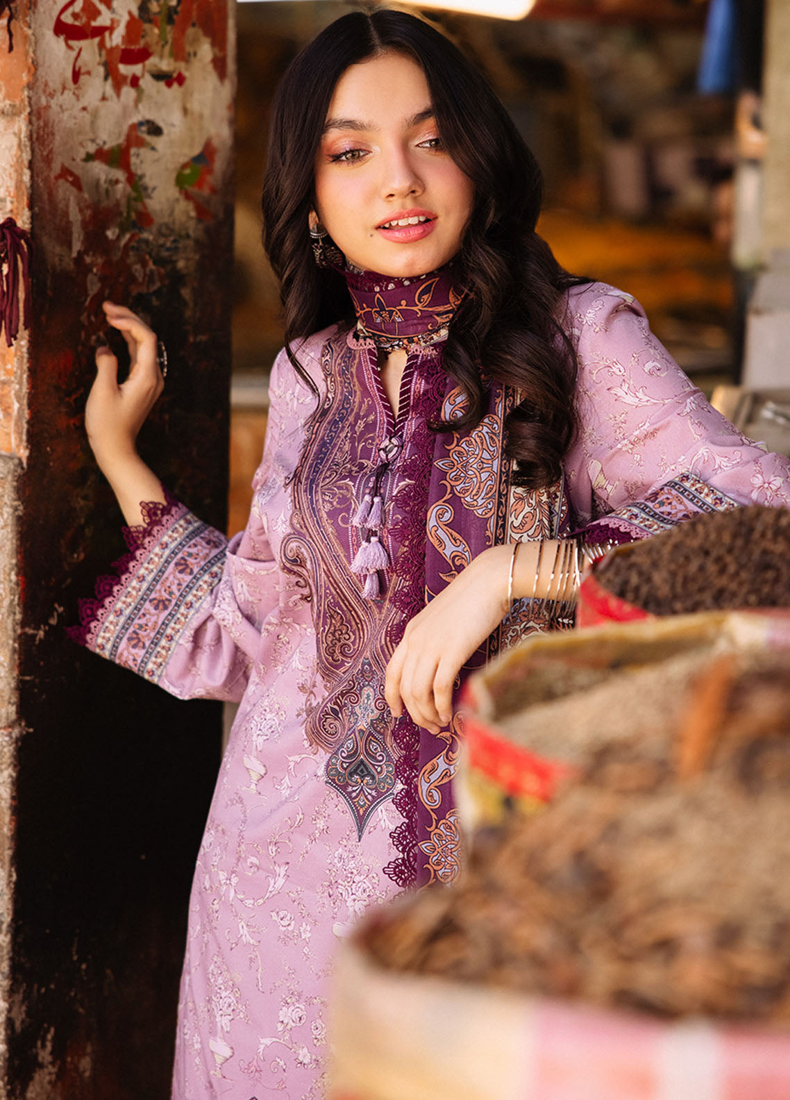 Asim Jofa Lawn - Unstitched 3 Piece Suit - AJBB-12 - Summer Collection 2025
