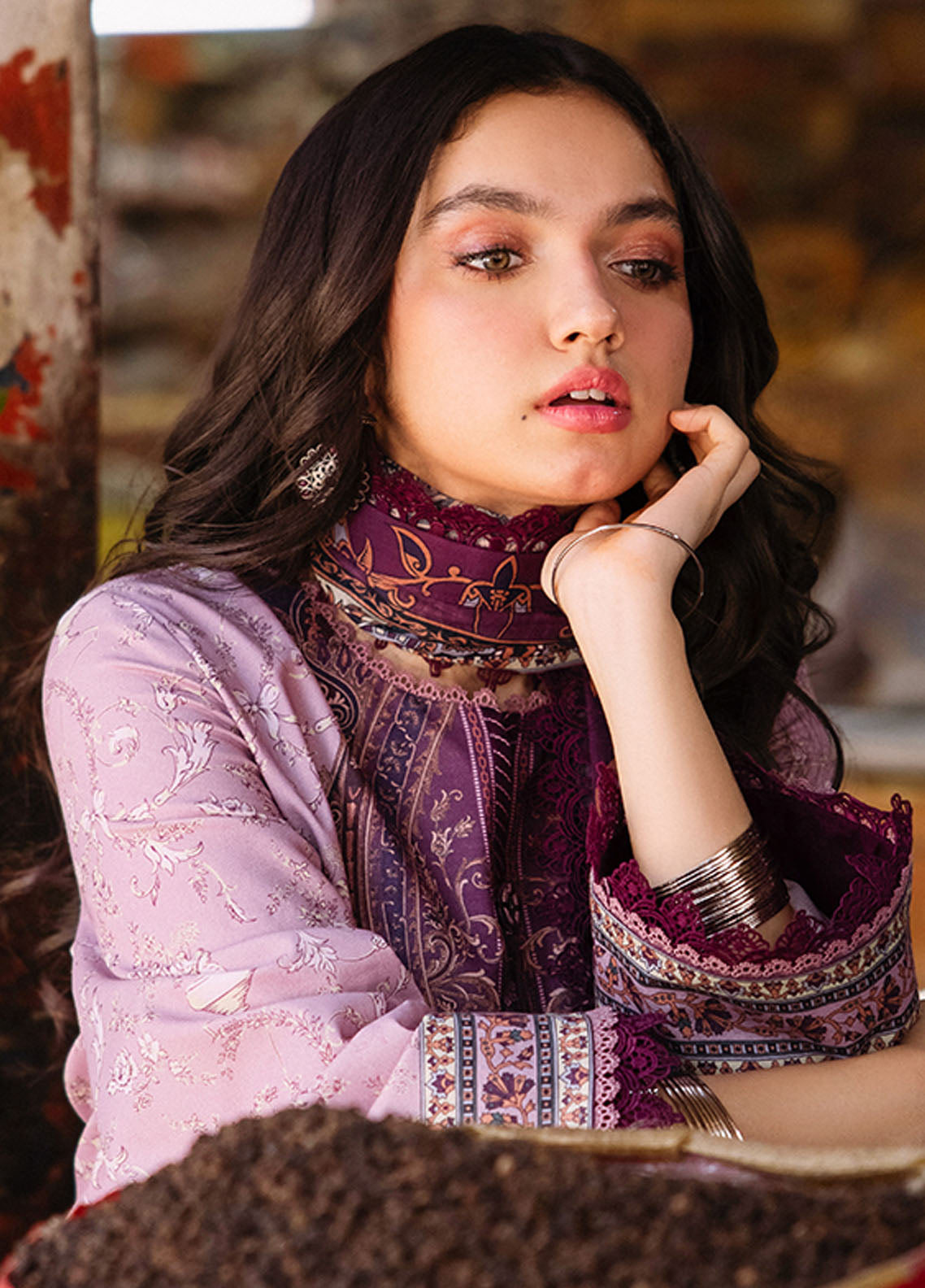 Asim Jofa Lawn - Unstitched 3 Piece Suit - AJBB-12 - Summer Collection 2025
