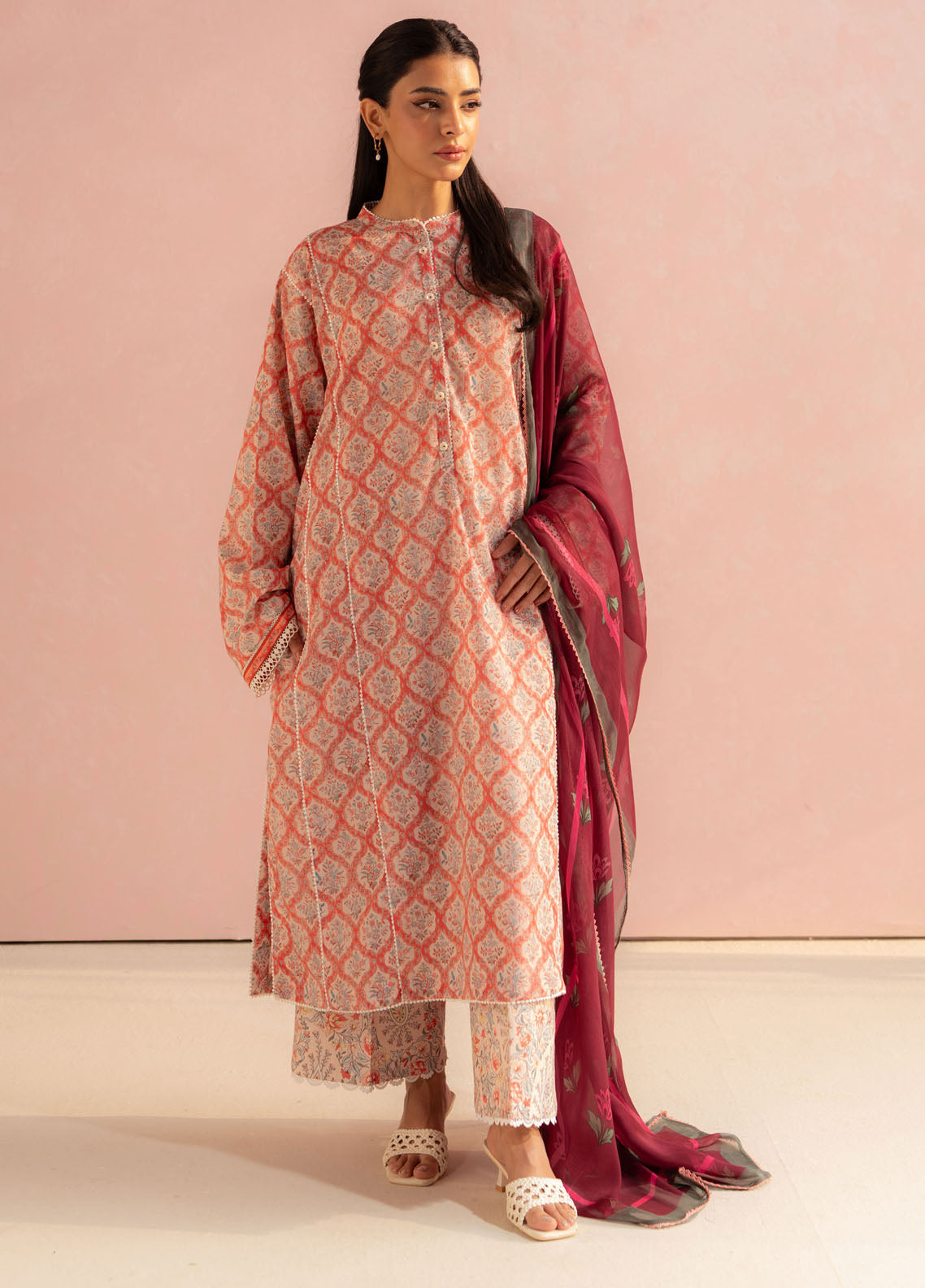 Zara Shahjahan COCO Lawn Prints - Digital Printed Unstitched 3 Piece Suit - AMAYA-10A - Summer Collection 2025