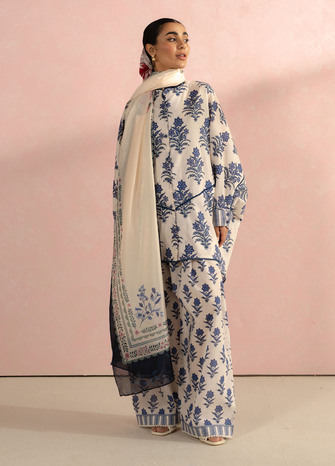 Zara Shahjahan COCO Lawn Prints - Digital Printed Unstitched 3 Piece Suit - AMARI-D1-A - Summer Collection 2025
