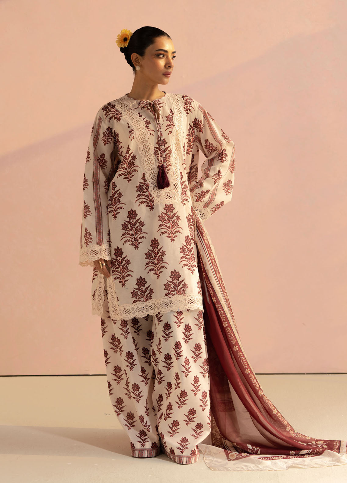 Zara Shahjahan COCO Lawn Prints - Digital Printed Unstitched 3 Piece Suit - AMARI-D1-B - Summer Collection 2025