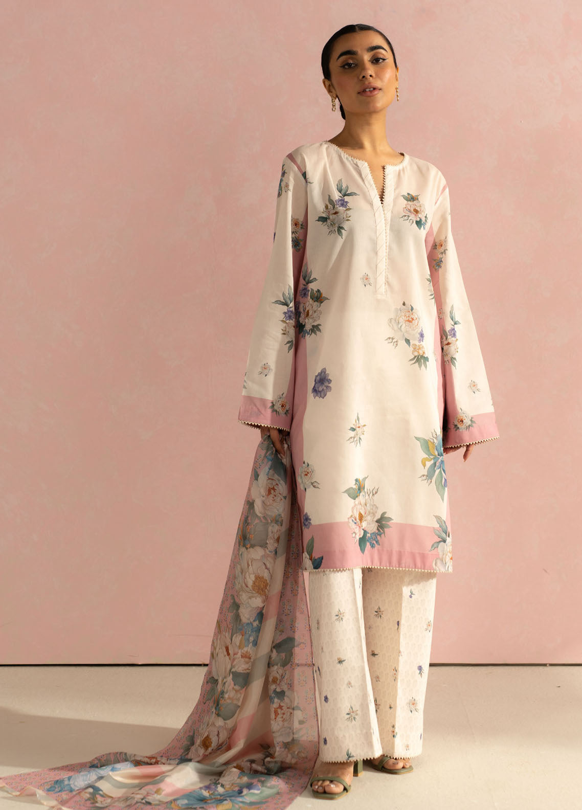 Zara Shahjahan COCO Lawn Prints - Digital Printed Unstitched 3 Piece Suit - SOFIA-2B - Summer Collection 2025