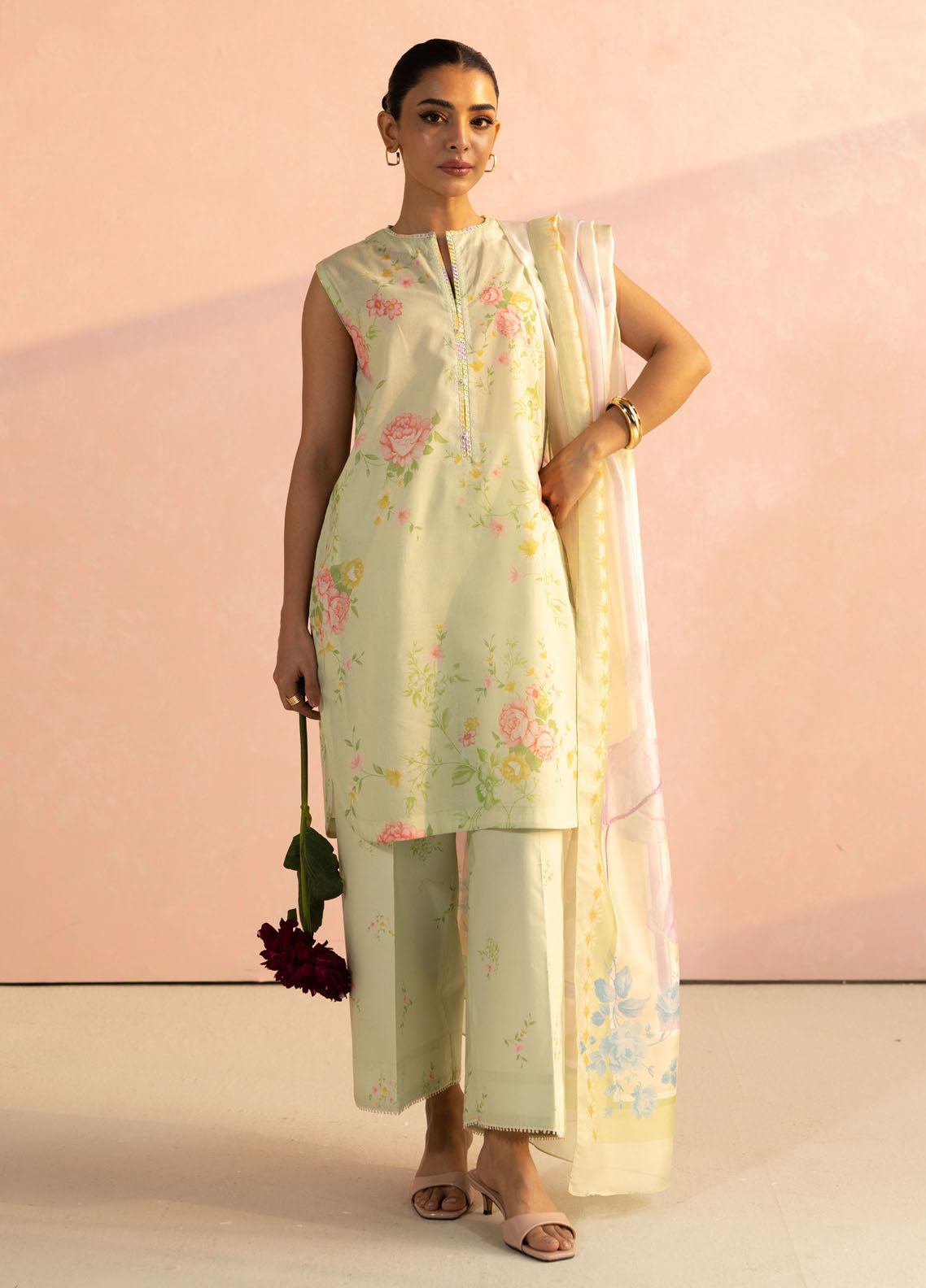 Zara Shahjahan COCO Lawn Prints - Digital Printed Unstitched 3 Piece Suit - MIA-5A - Summer Collection 2025