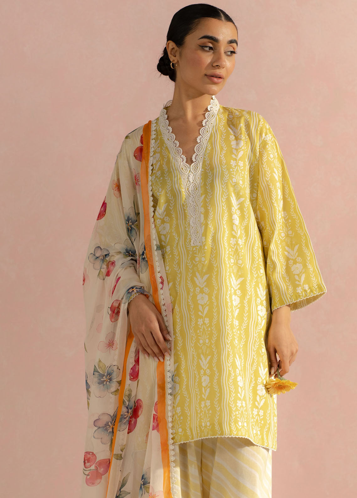 Zara Shahjahan COCO Lawn Prints - Digital Printed Unstitched 3 Piece Suit - RUBY-9A - Summer Collection 2025