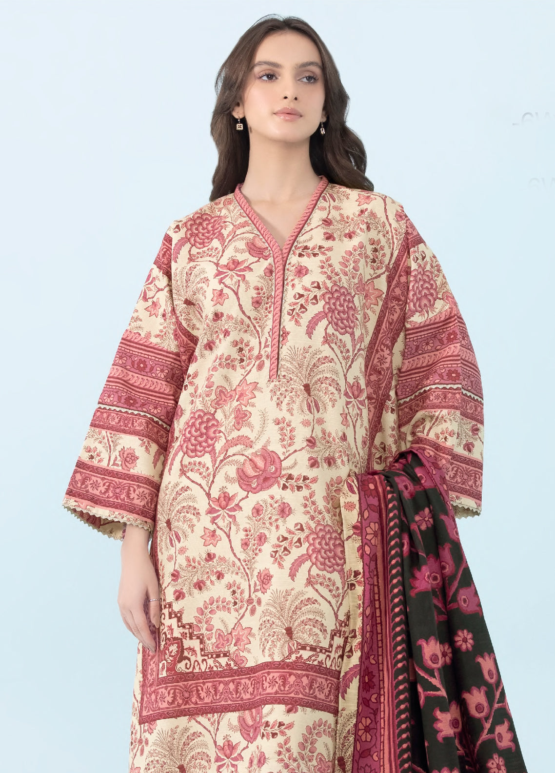 Sapphire Lawn - Unstitched 3 Piece - U2DDY23V96WS - Summer Collection 2025