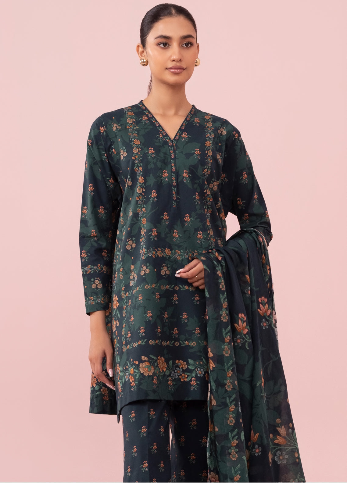 Sapphire Lawn - Unstitched 3 Piece - U3PDY23V51WS - Summer Collection 2025